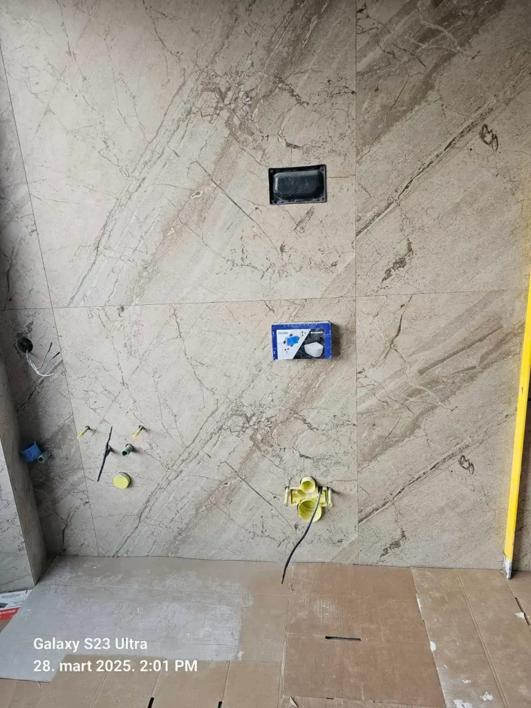 Završena keramika, sledi ugradnja AquaClean-a