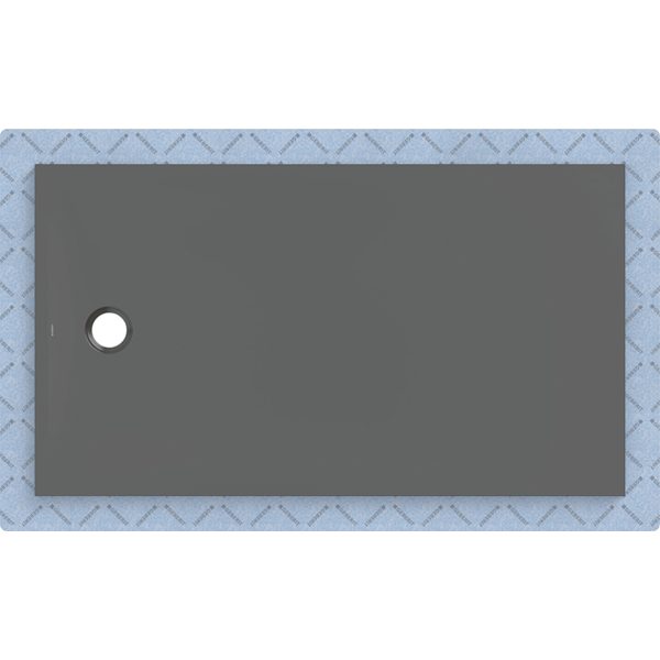 Geberit CleanFloor30 tuš podloga grafitna, sa zaptivnim vlaknom