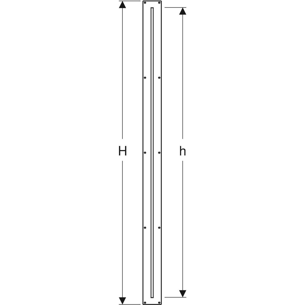111.596.00.1t1 Geberit Duofix element za walk-in tuš panel (111.596.00.1).