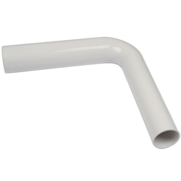 Geberit ispirno koleno 90° niska montaža: d50mm alpsko bela (118.003.11.1)