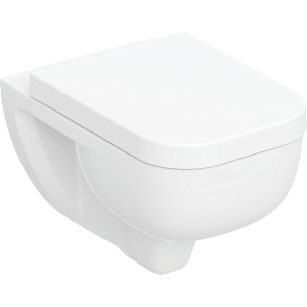 Geberit Selnova Square set konzolne WC šolje, TurboFlush, sa WC sedištem, 54 cm (503.154.00.1)